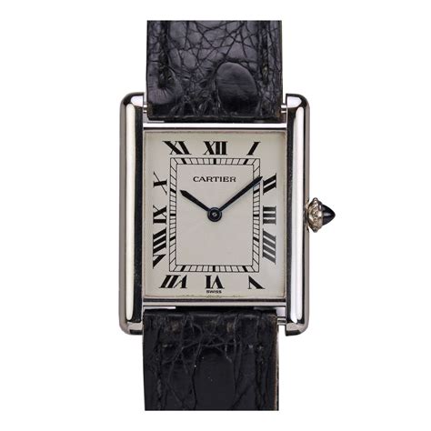 cartier tank platine|cartier women tank.